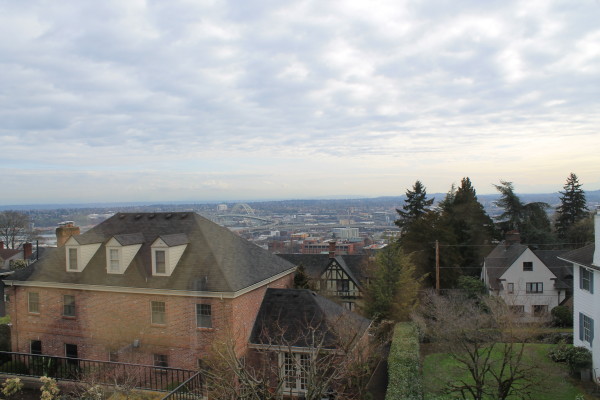 View from the patio of Luther R. Bailey on Culpepper Terrace